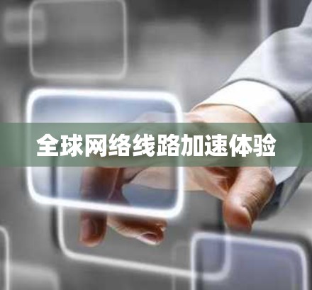 全球网络线路加速体验